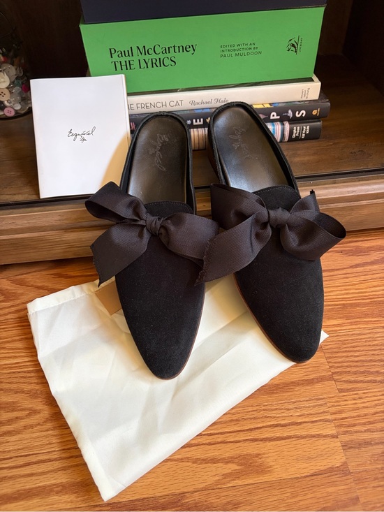 Esquivel X Shoes - Esquivel Grace Mule- Black Suede